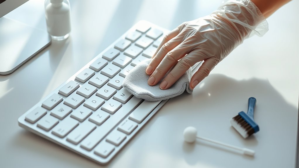 keyboard cleanliness prevents illness