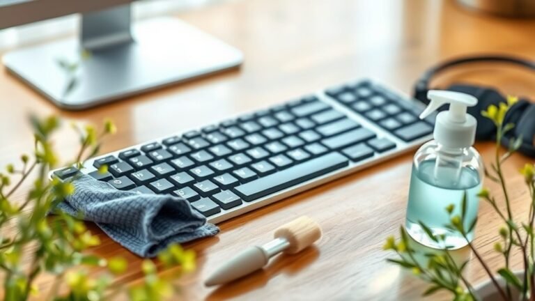keyboard spring cleaning tips