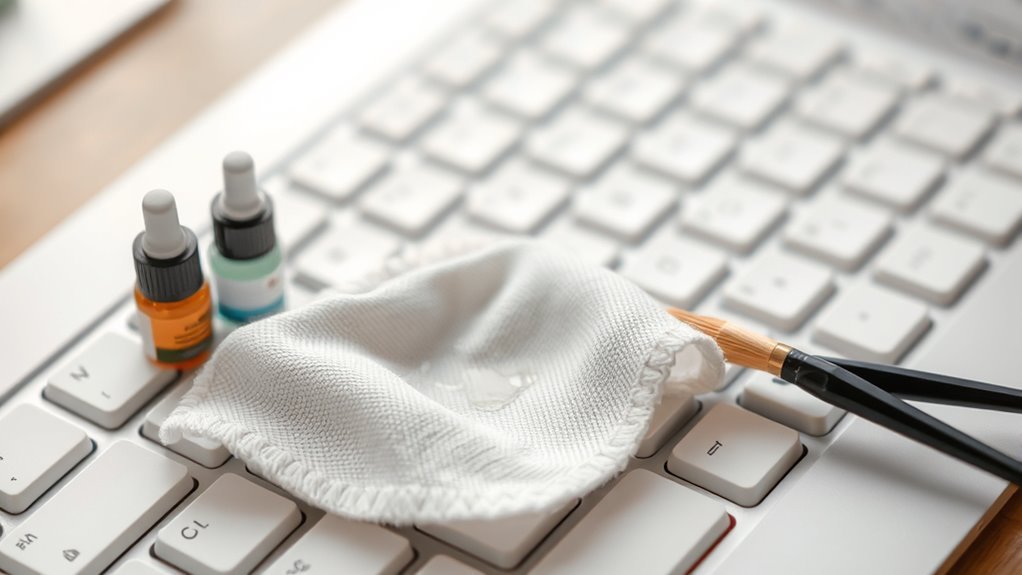 keyboard stain removal guide