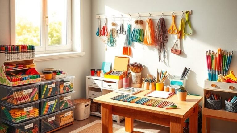 kids art supply organization