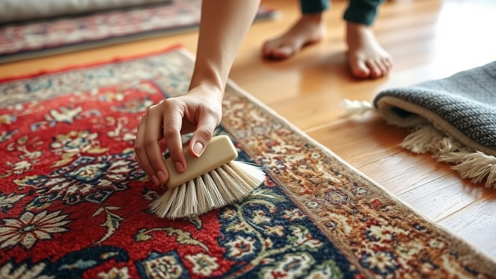 know your carpet material