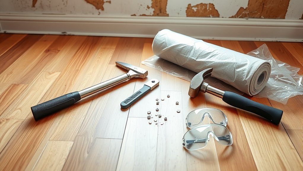 laminate removal tool checklist