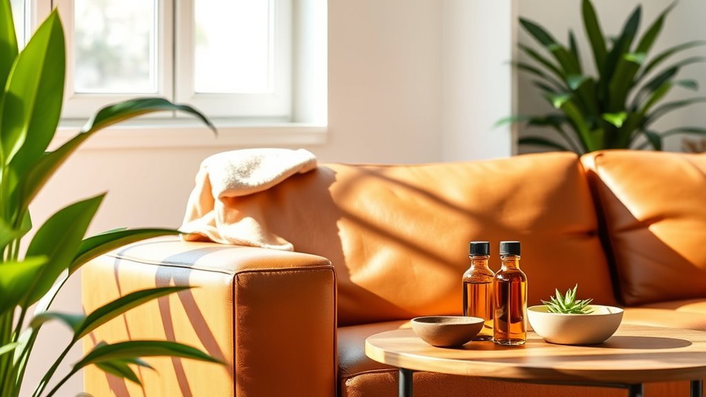 leather sofa care tips