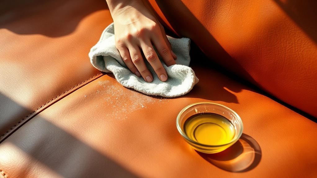 leather sofa care tips