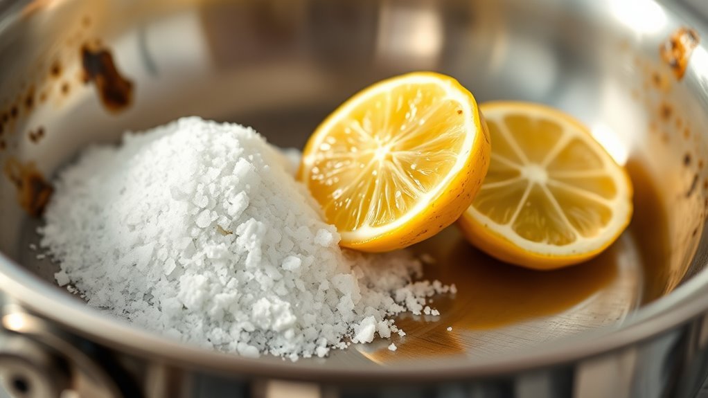 lemon and salt cleaning method