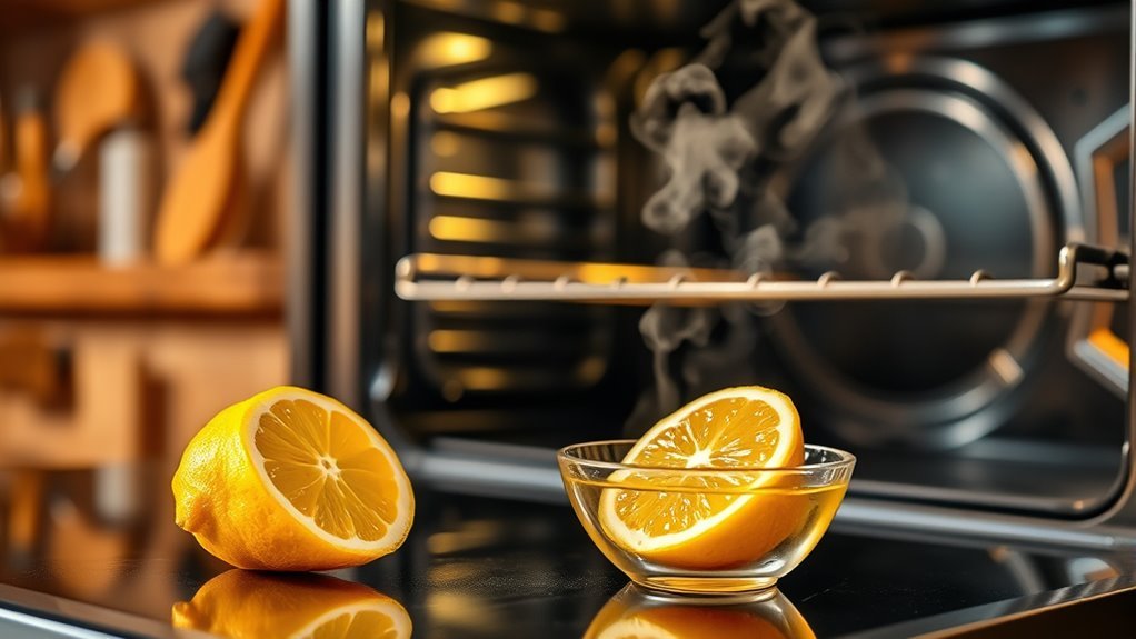 lemon juice for oven cleaning