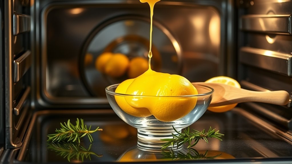lemon juice natural degreaser