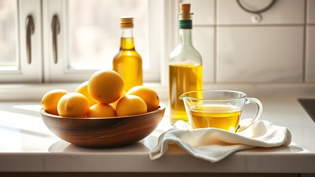 lemon olive oil polish