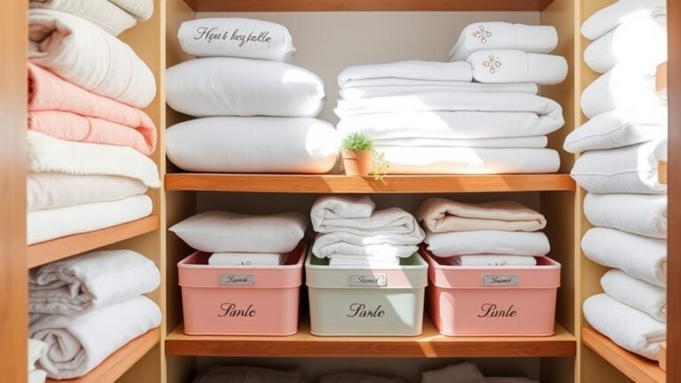 linen closet cleaning tips