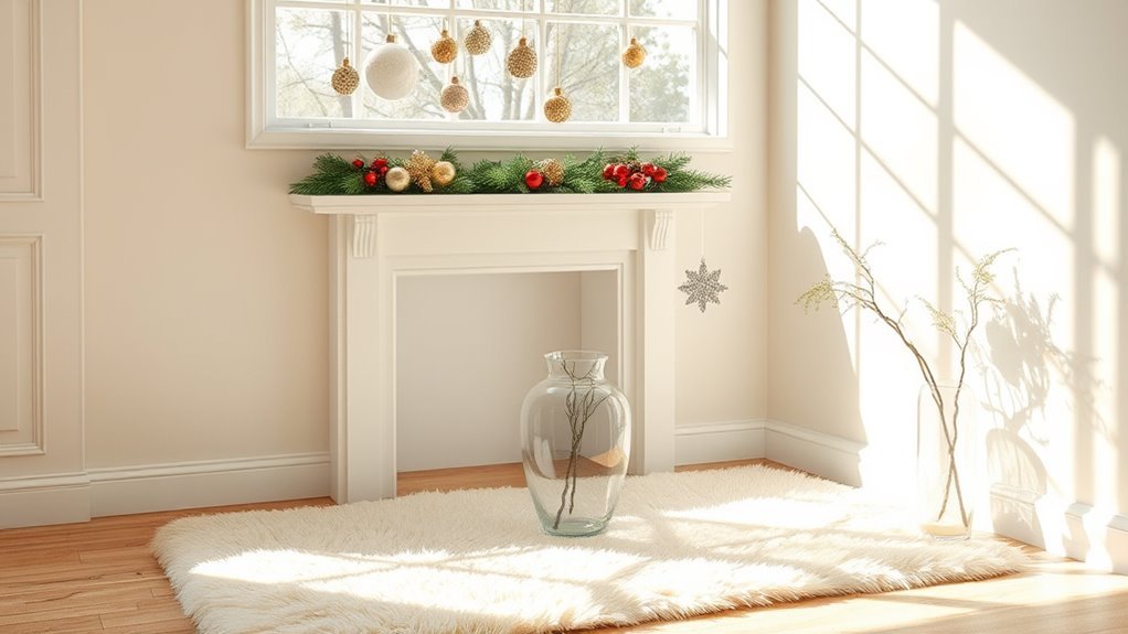 low traffic decor placement strategy