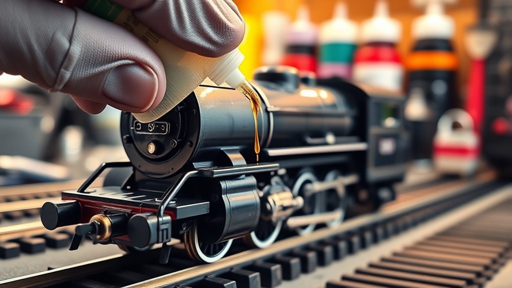lubricate locomotives for longevity