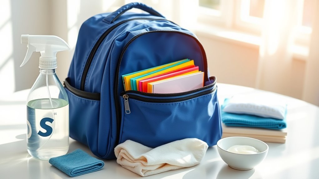 maintain a clean bag