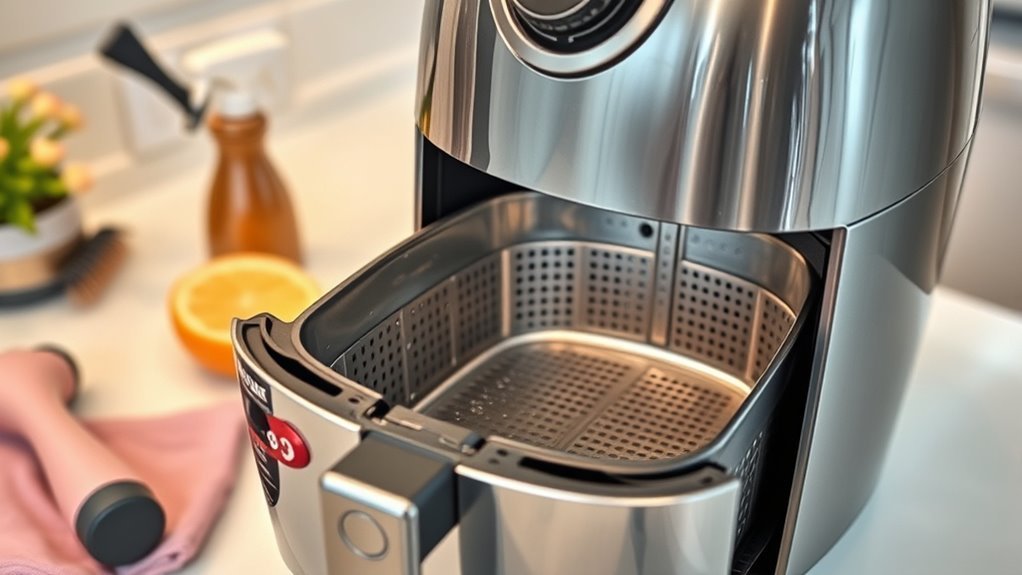 maintain clean air fryer