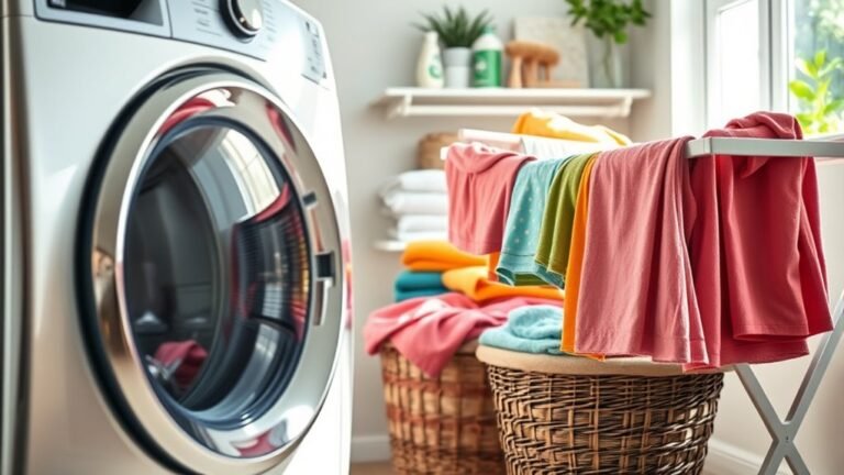 maintain clean laundry routine
