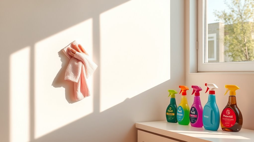 maintain clean walls longer