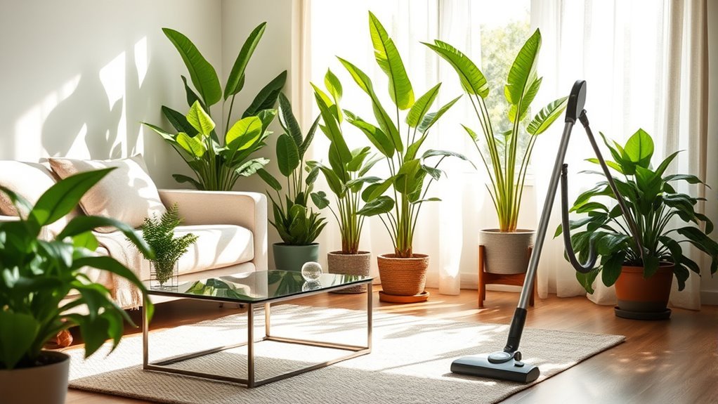 maintain healthy indoor plants