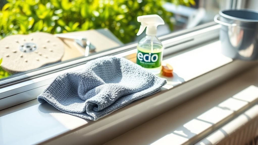 maintain metal windowsill care