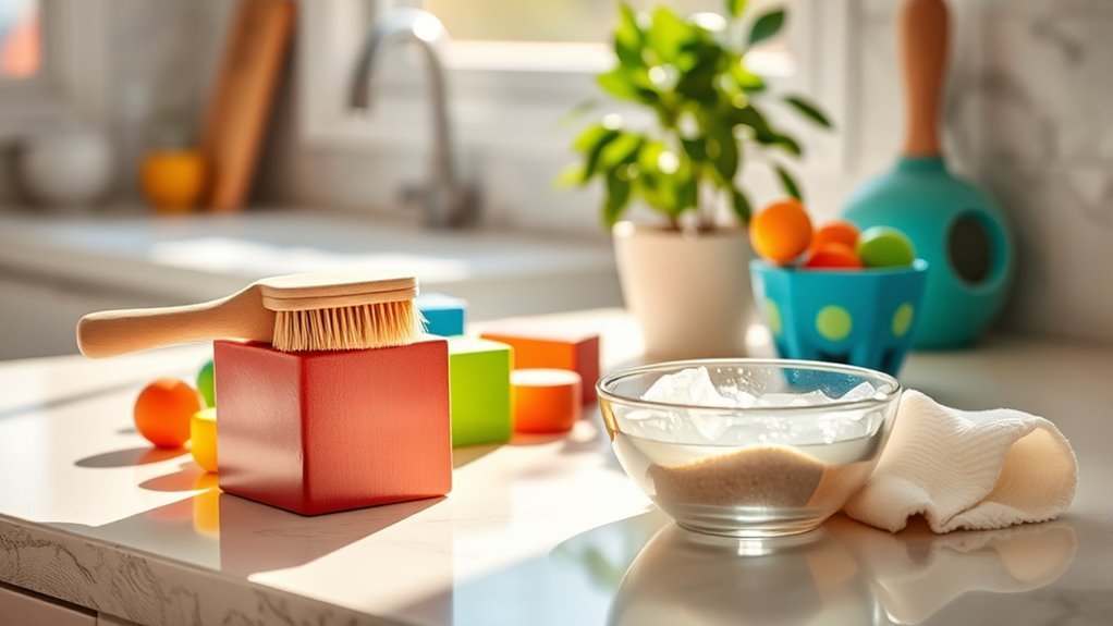 maintain wooden toy care