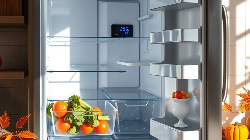 manage fridge humidity levels