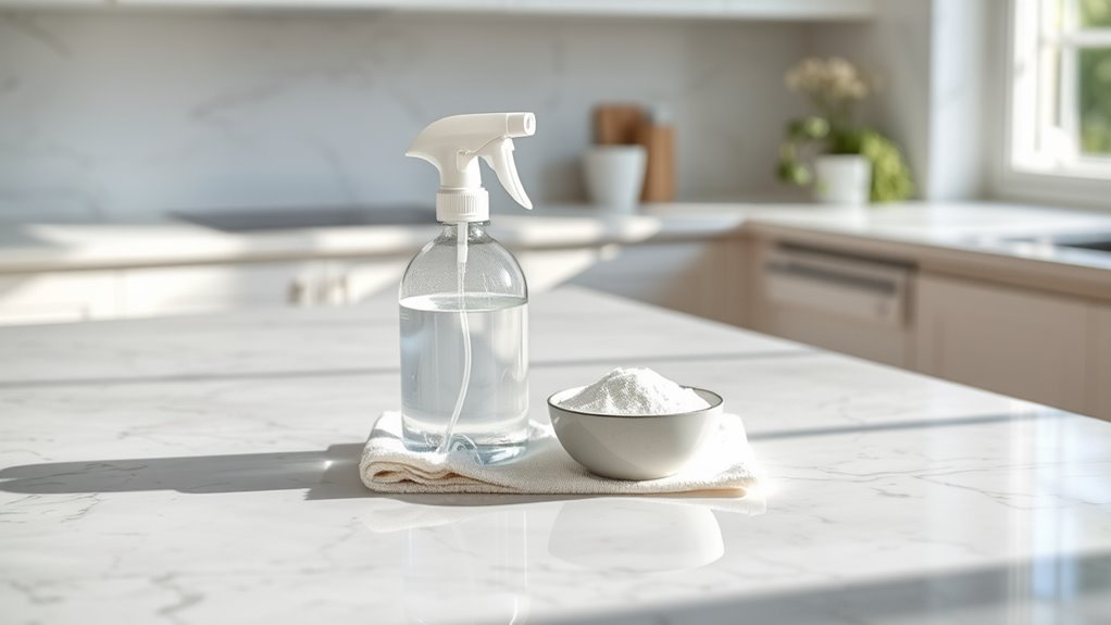 marble countertop daily care
