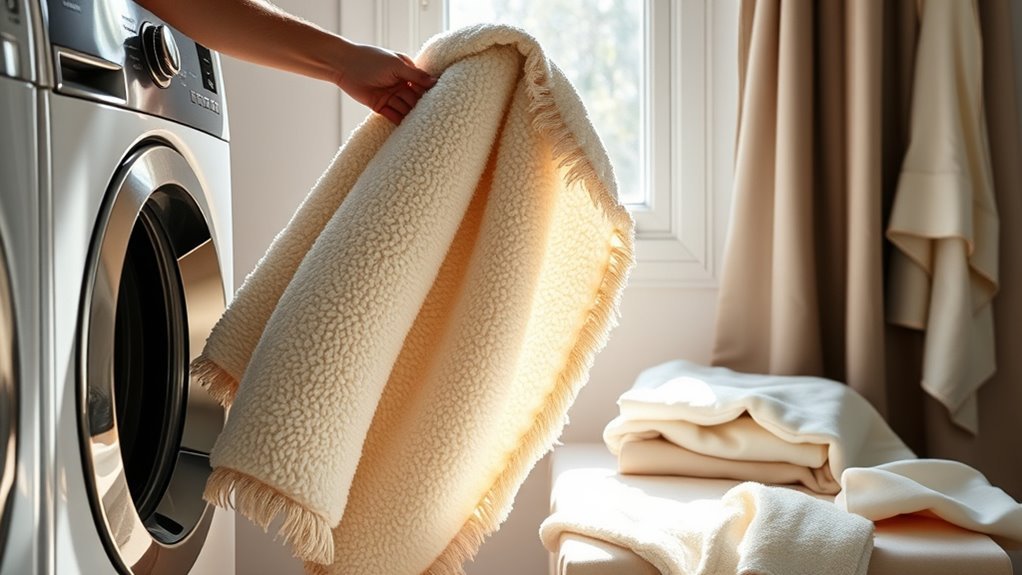 material specific blanket care