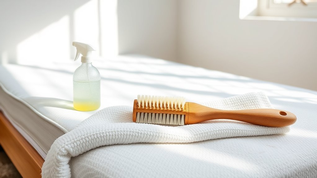 mattress cleaning application techniques