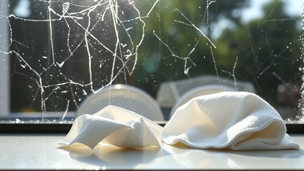 microfiber cloths outperform paper towels
