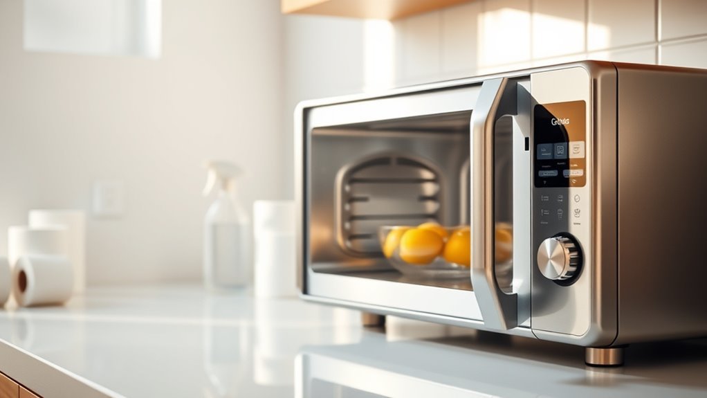 microwave cleaning and deodorizing
