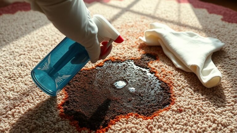 microwave stains carpet cleaning