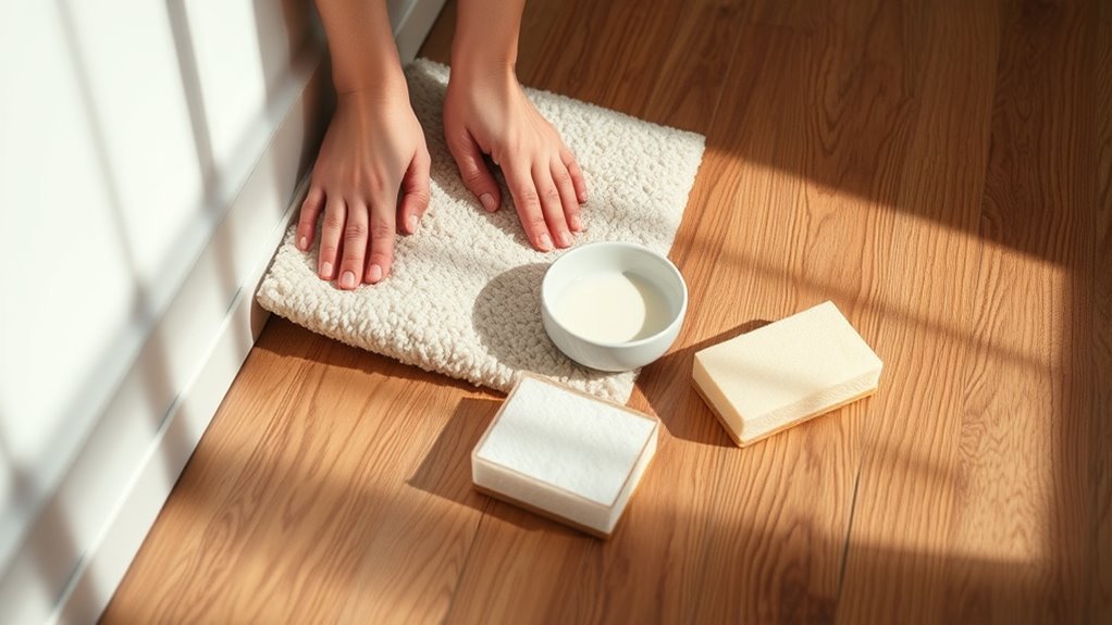 mild detergent for light stains
