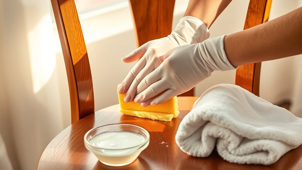mild soap cleaning solutions