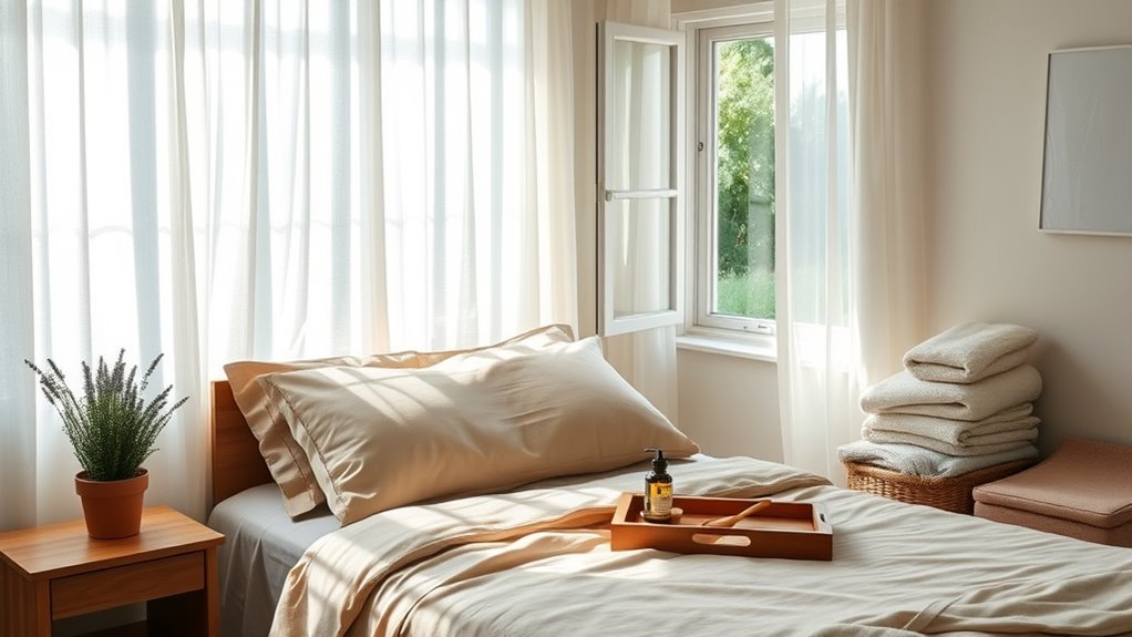mindful minimalist bedroom declutter