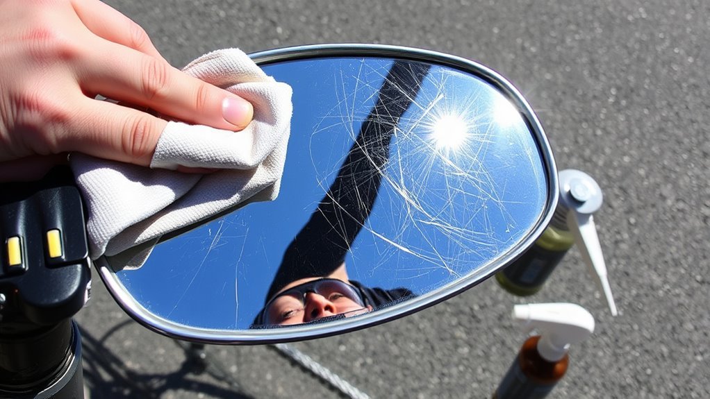 mirror maintenance for clarity