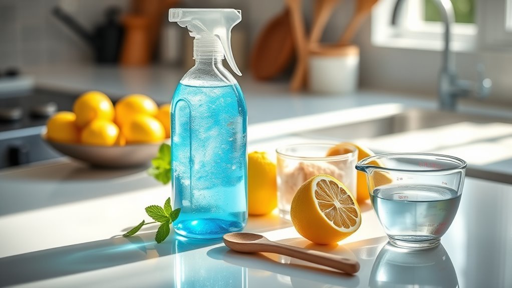 mix diy glass cleaner