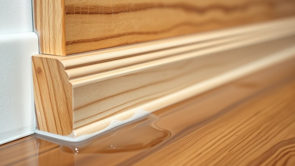 moisture control for baseboards