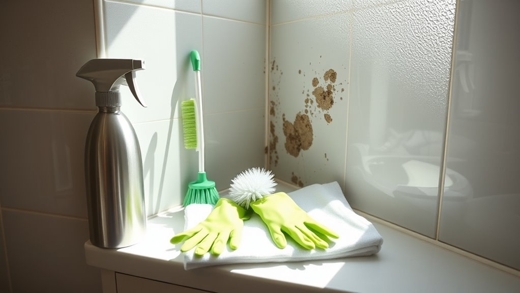 mold cleaning weekly schedule