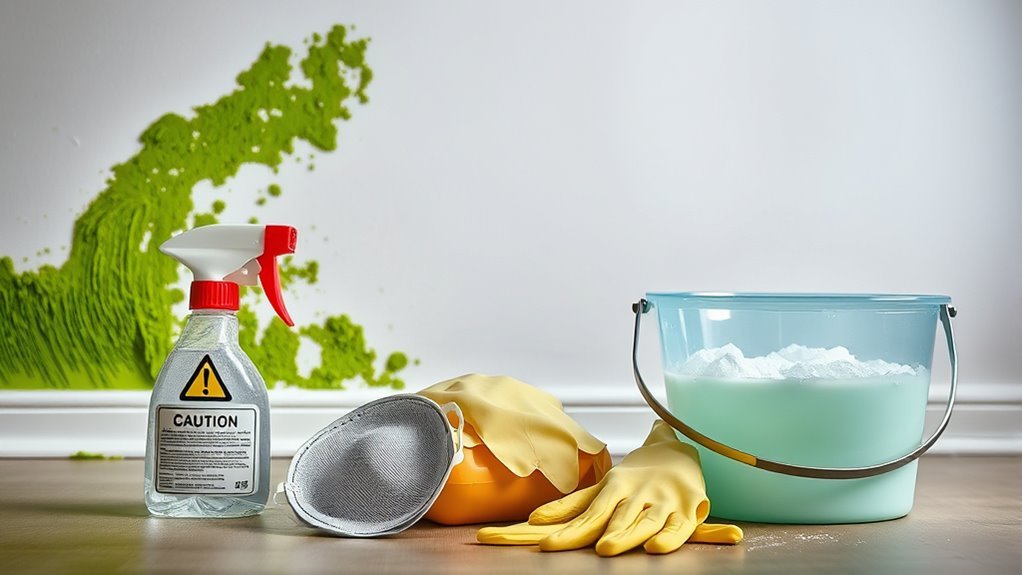 mold cleanup safety precautions