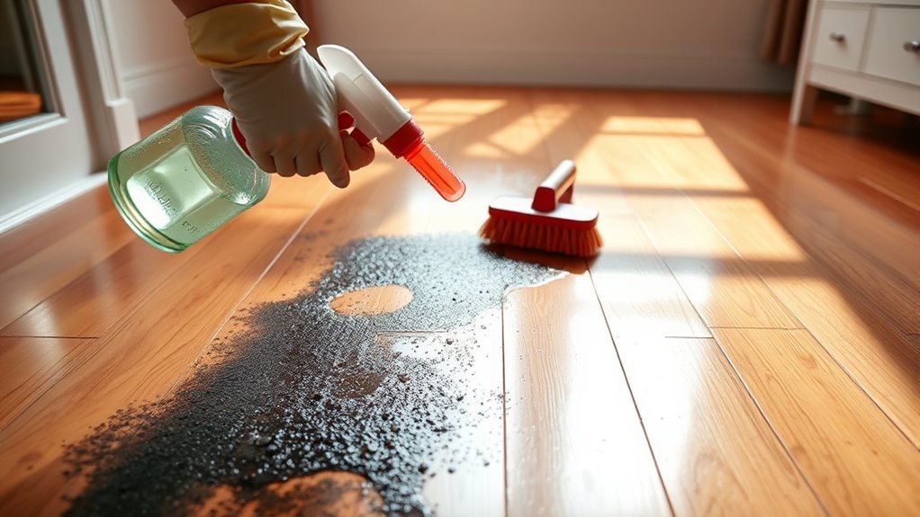 mold removal from floors