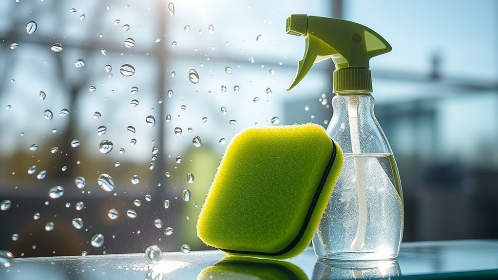 molds for effective glass cleaning