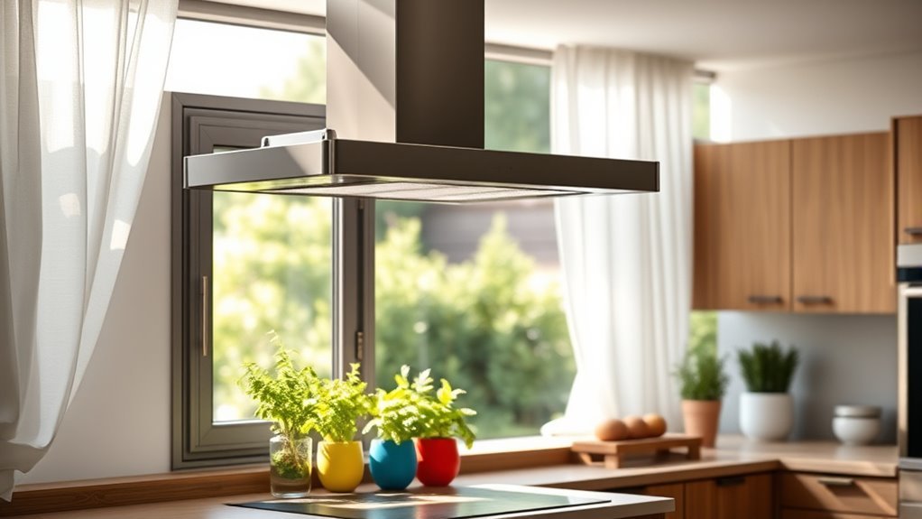 natural airflow with fans