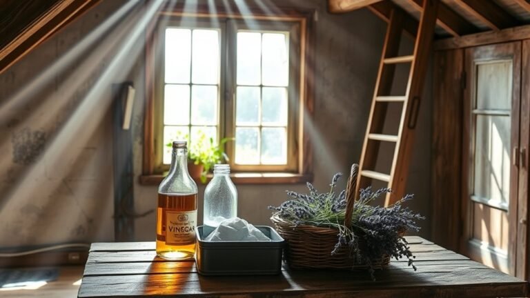 natural attic cleaning tips