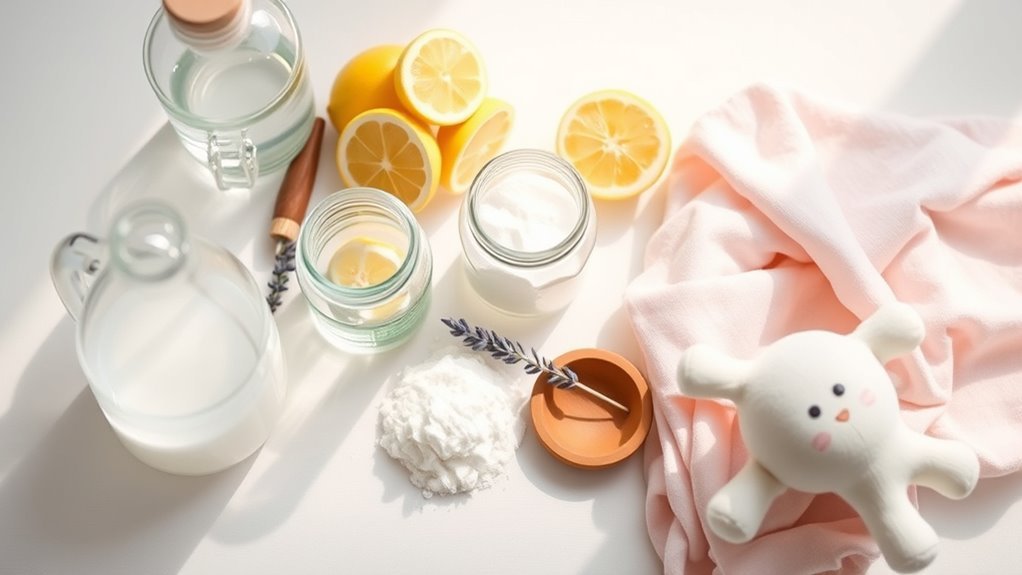 natural cleaners for baby items