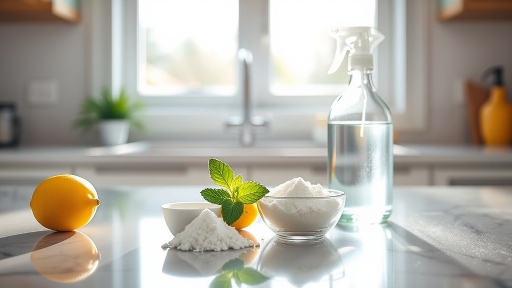 natural cleaning alternatives suggested