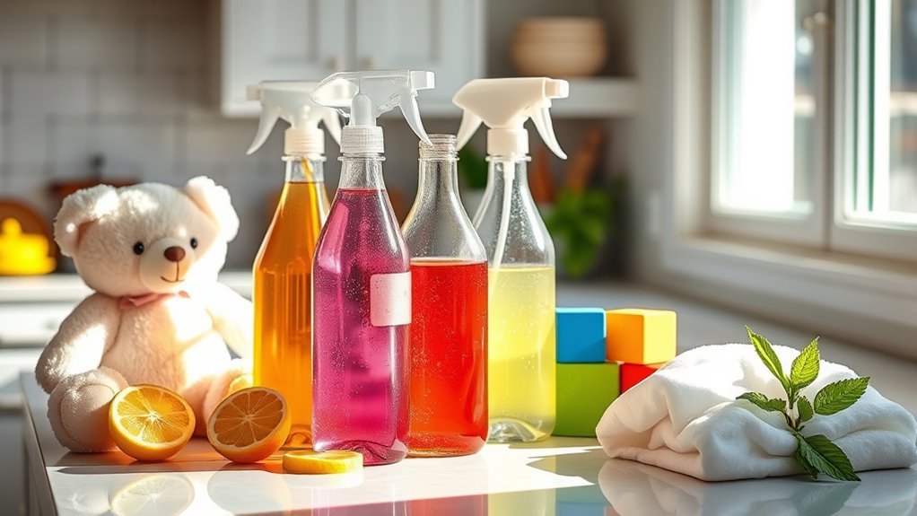 natural cleaning for toys