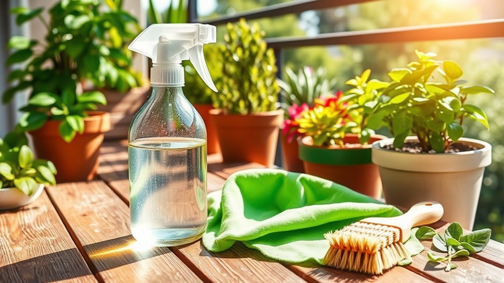 natural cleaning solutions for furniture