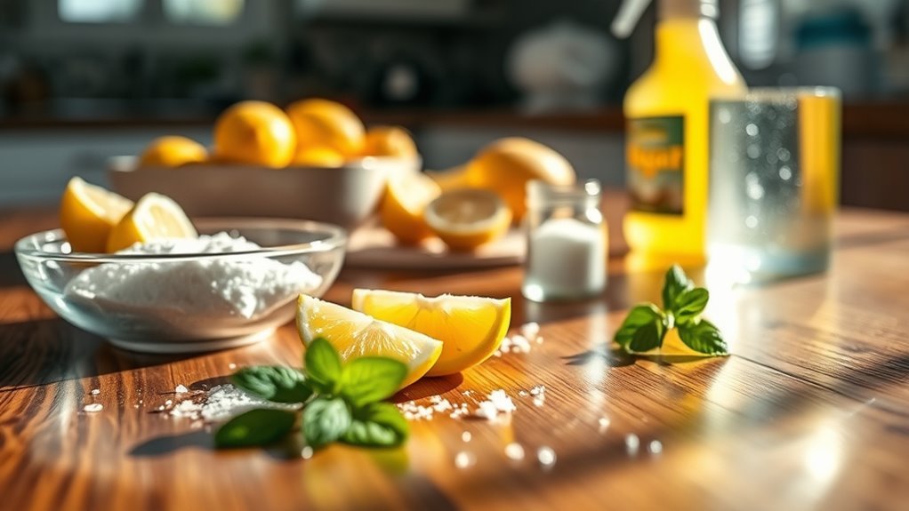 natural cleaning stain solutions