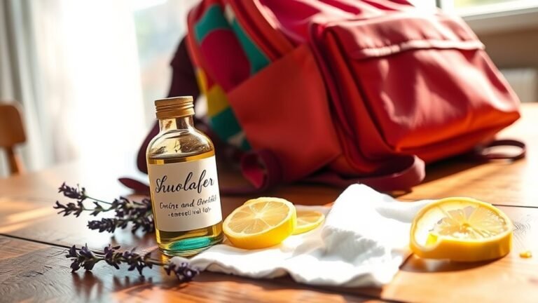 natural cleaning with oils