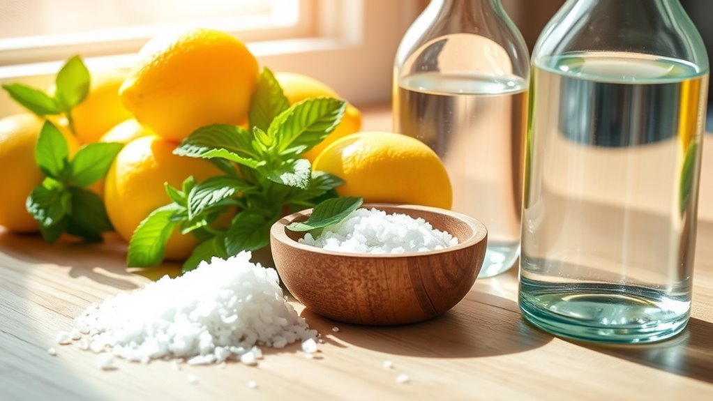 natural cleaning with vinegar