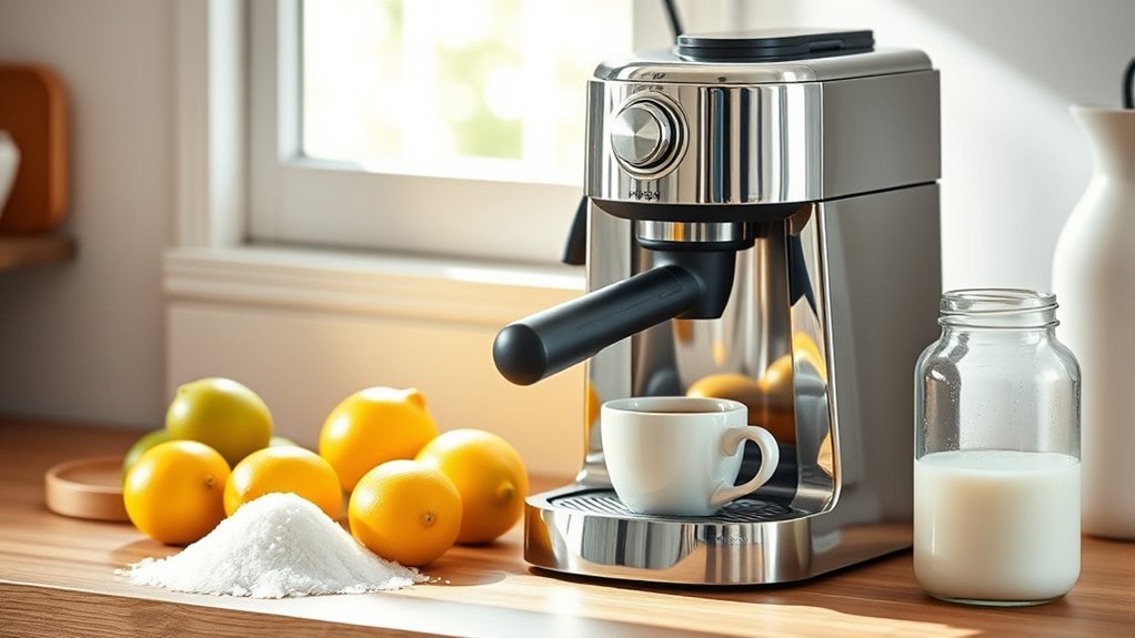 natural coffee machine cleaner