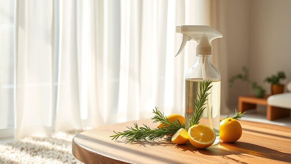 natural curtain and blind cleaning